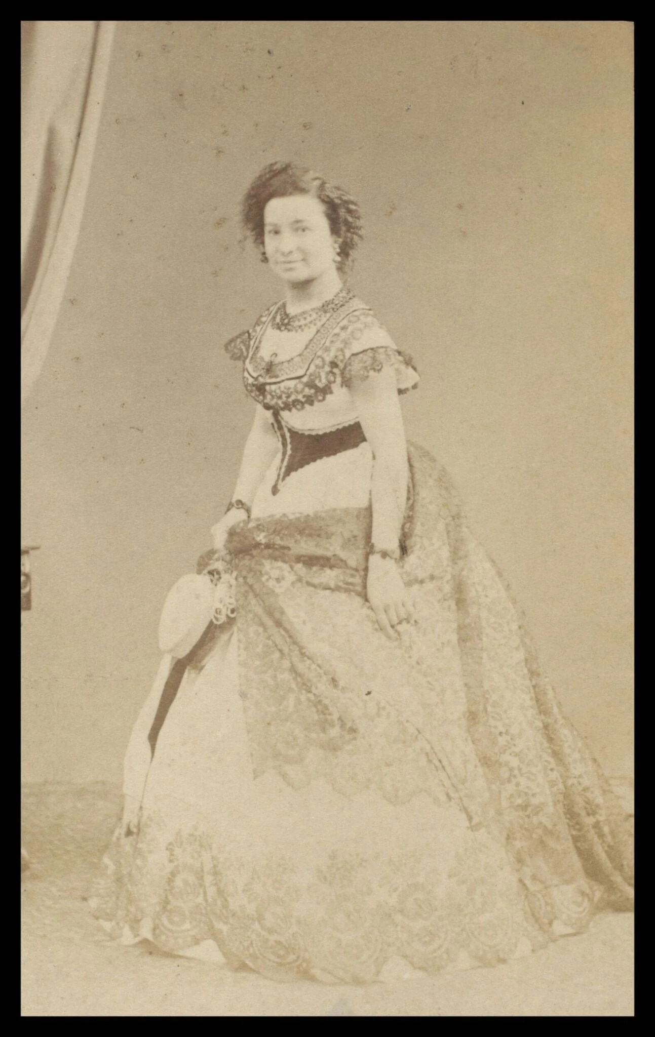 Guy Little Theatrical Photograph, by Naudin, photographic, 1850