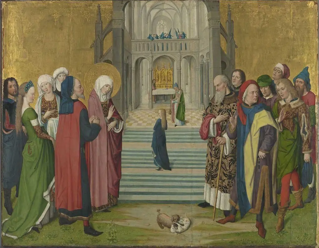 The life of Mary: the presentation of Mary in the temple
