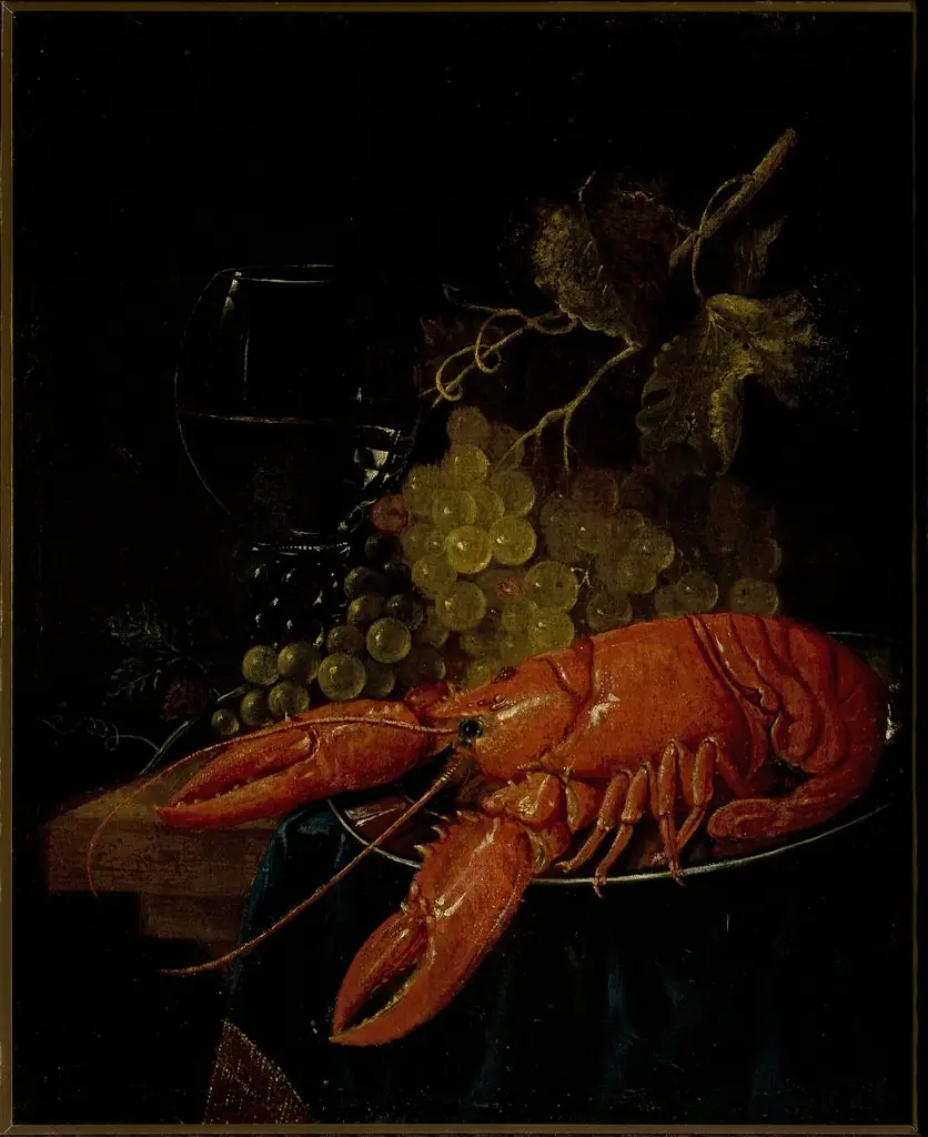 Still life with a lobster