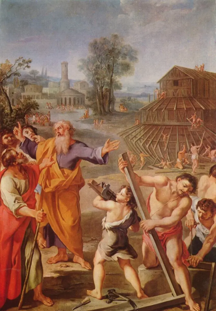 Building of the Ark of Noah