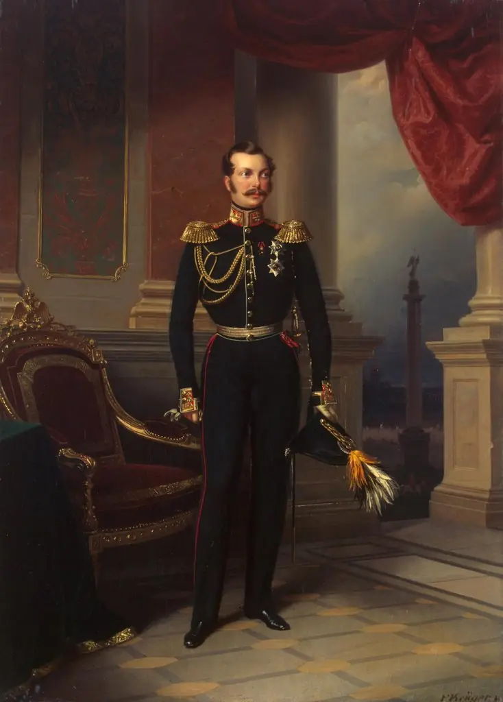 Portrait of Grand Prince Alexander Nikolayevich