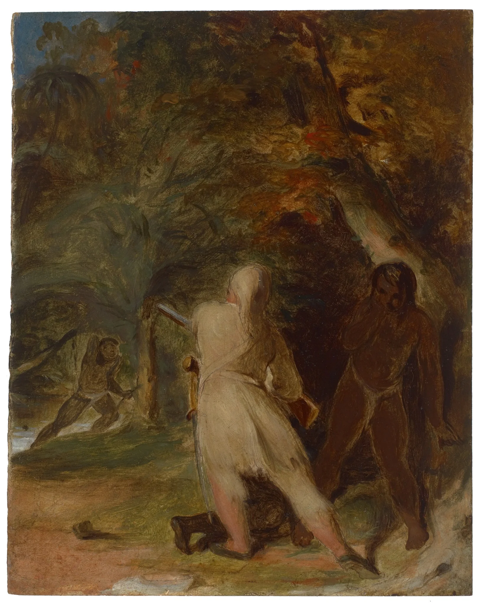 Saving the Life of Friday, by Thomas Sully, unspecified, 1833
