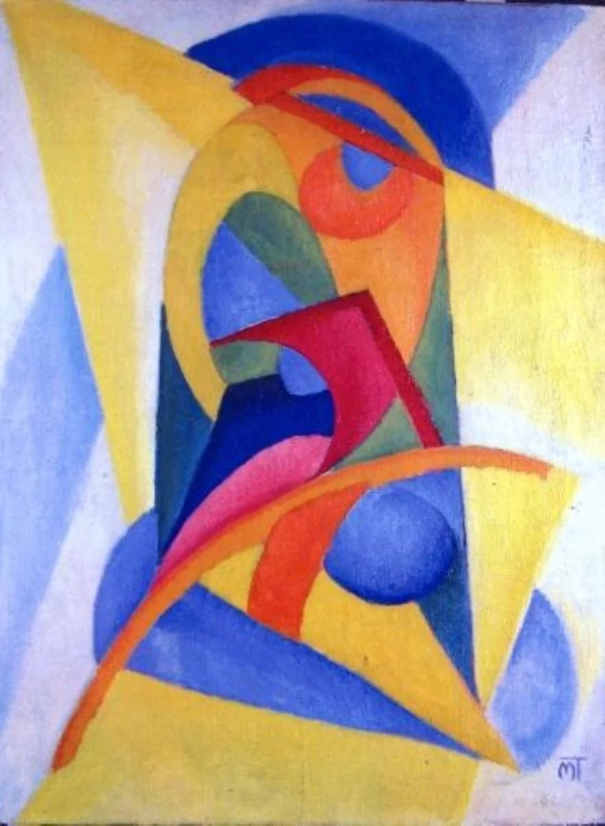 Compoziție, by János Mattis-Teutsch, unspecified, 1924