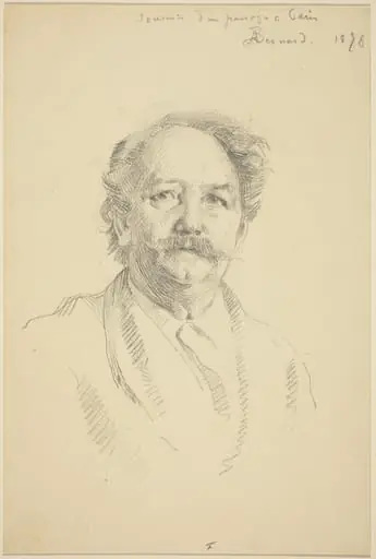 Portrait of a Man (Souvenir d'un Passage à Paris)