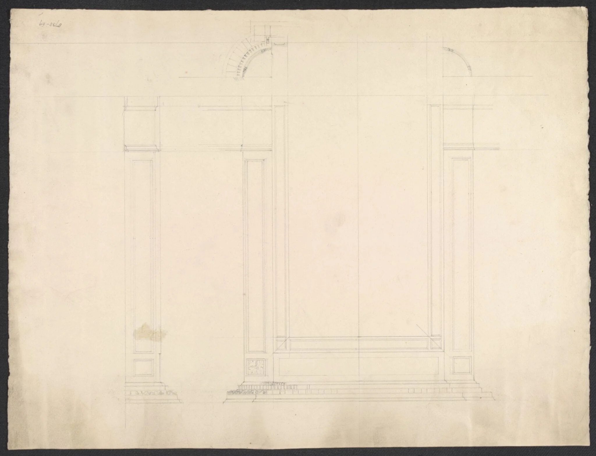 Untitled, by John Nash, 1750