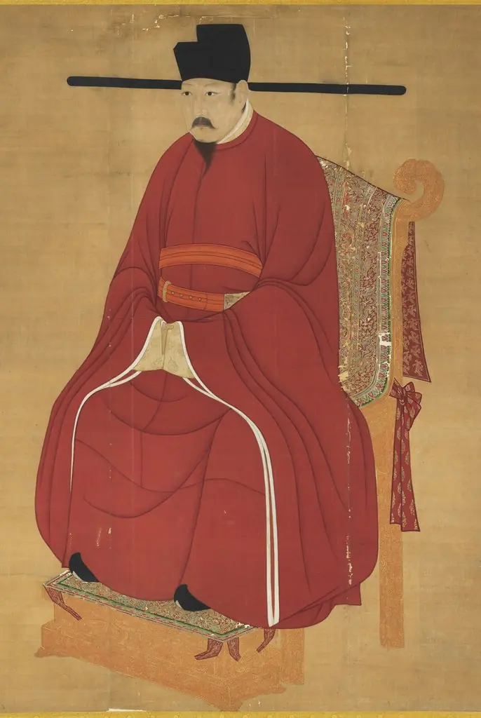 Song Renzong seated