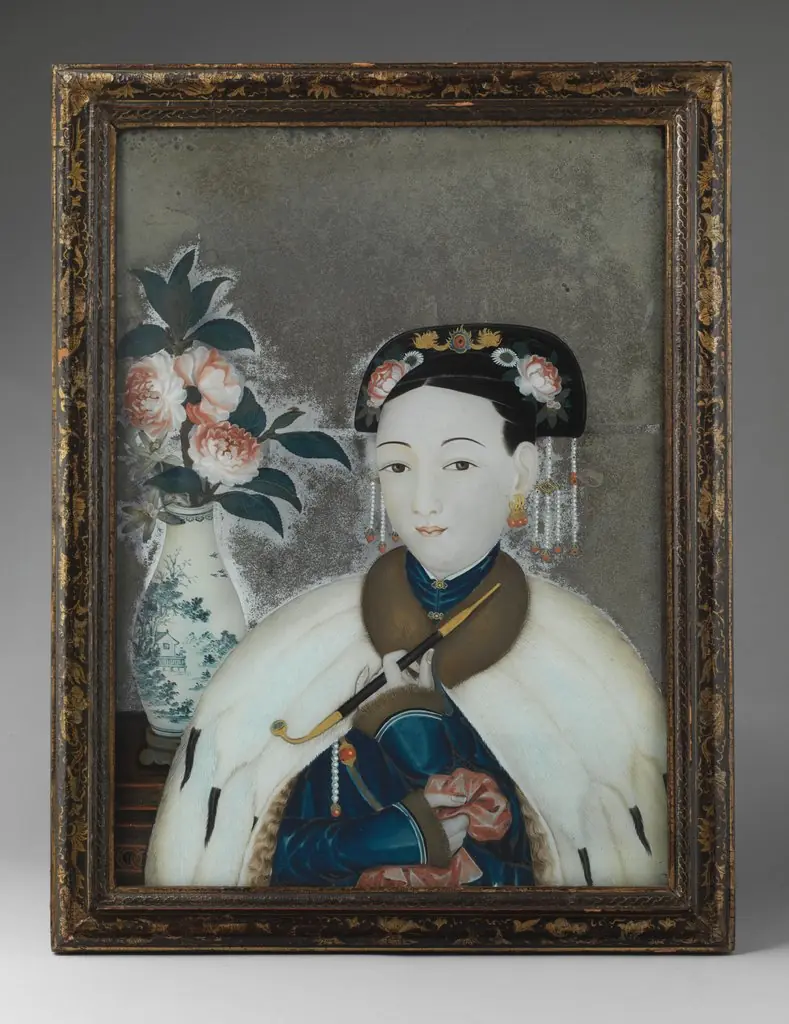Woman with a pipe