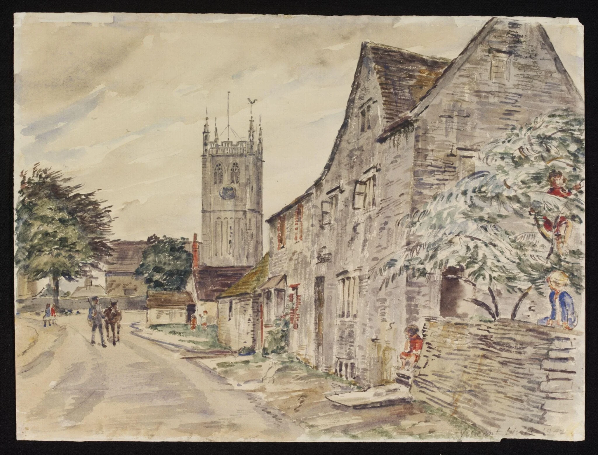 The Church and Noble Street, Sherston