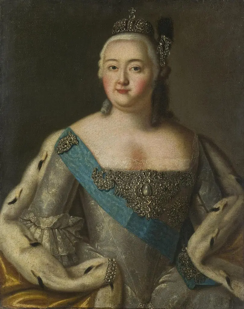Portrait of Empress Elizabeth Petrovna