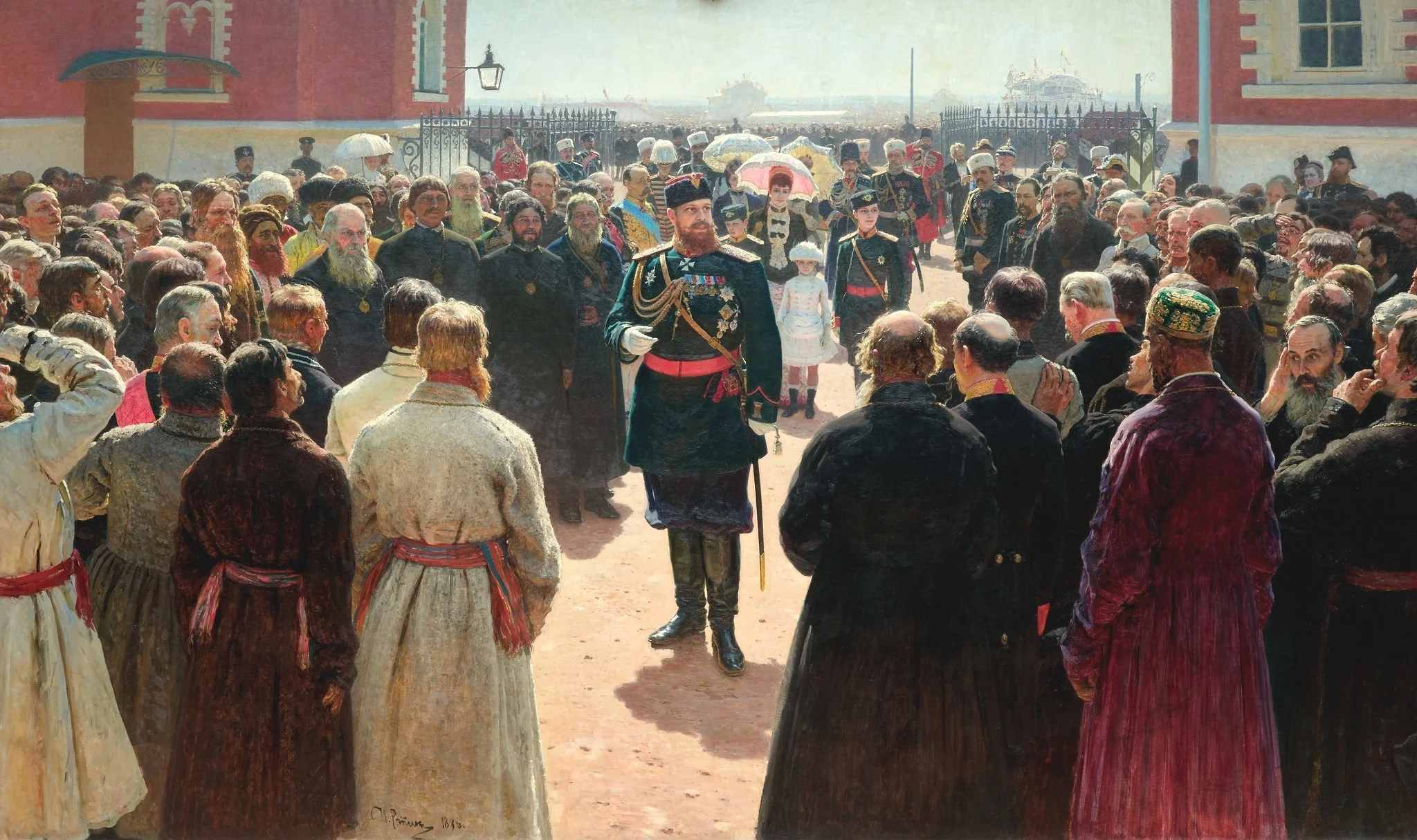 Delegation of voigts before Alexander III