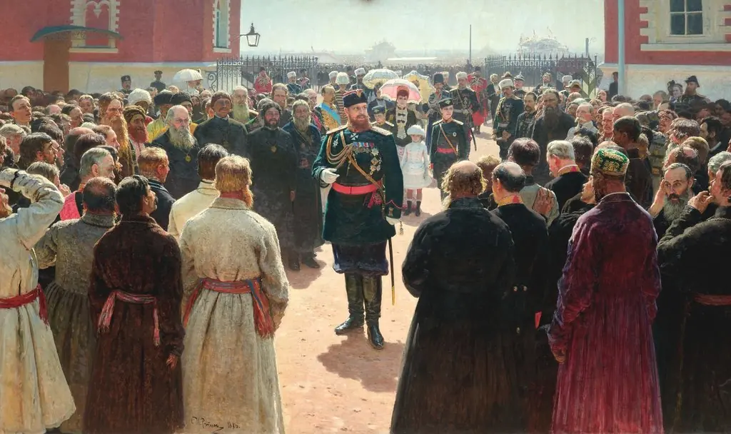 Delegation of voigts before Alexander III