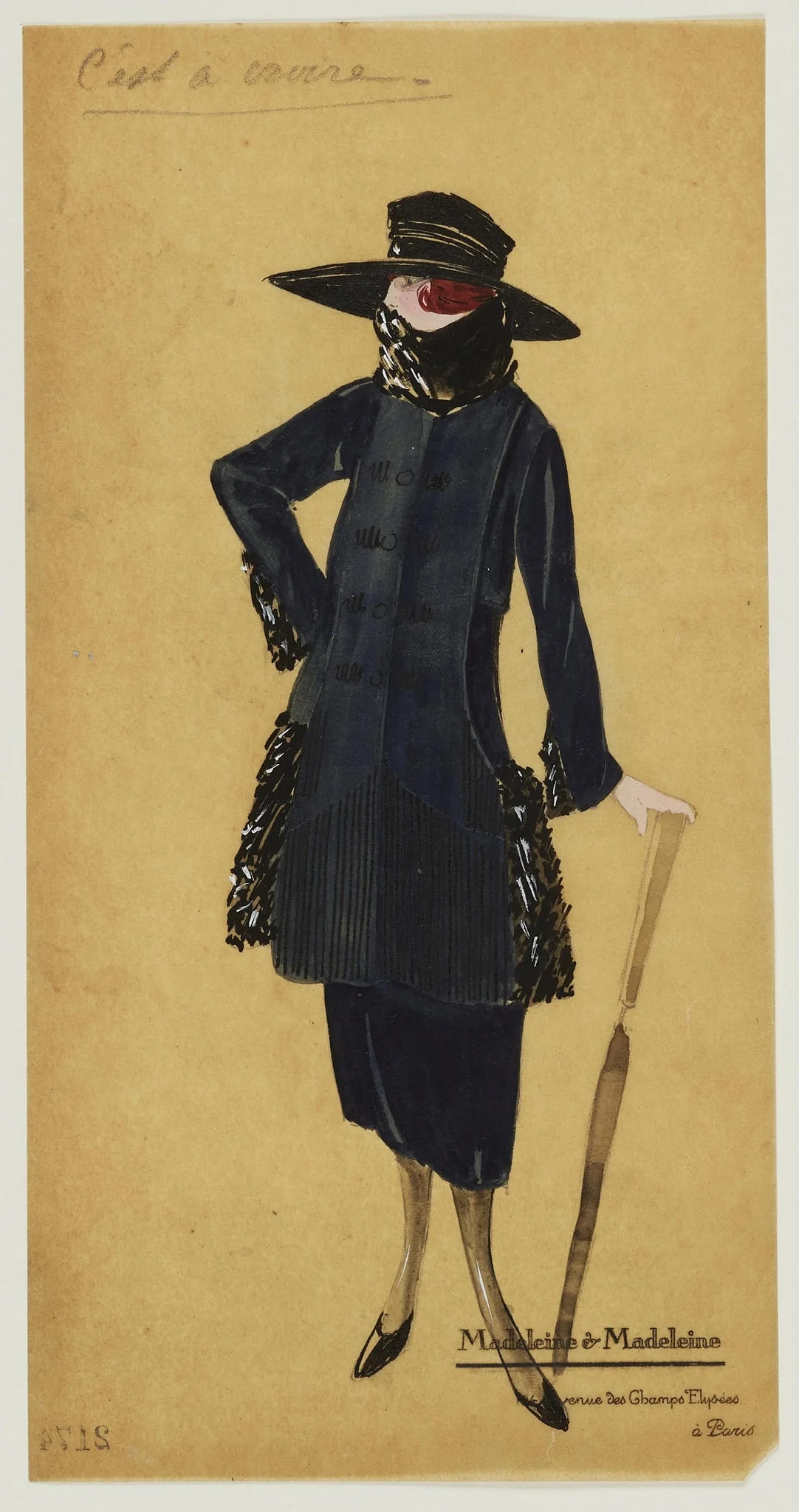 C'est à vivre, by Madeleine & Madeleine, 1924