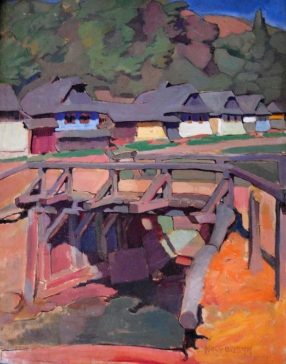 Peisaj, by Oszkár Nagy, 1910