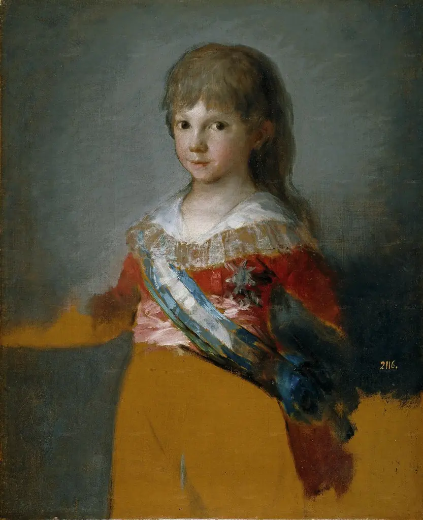 The infante Francisco de Paula