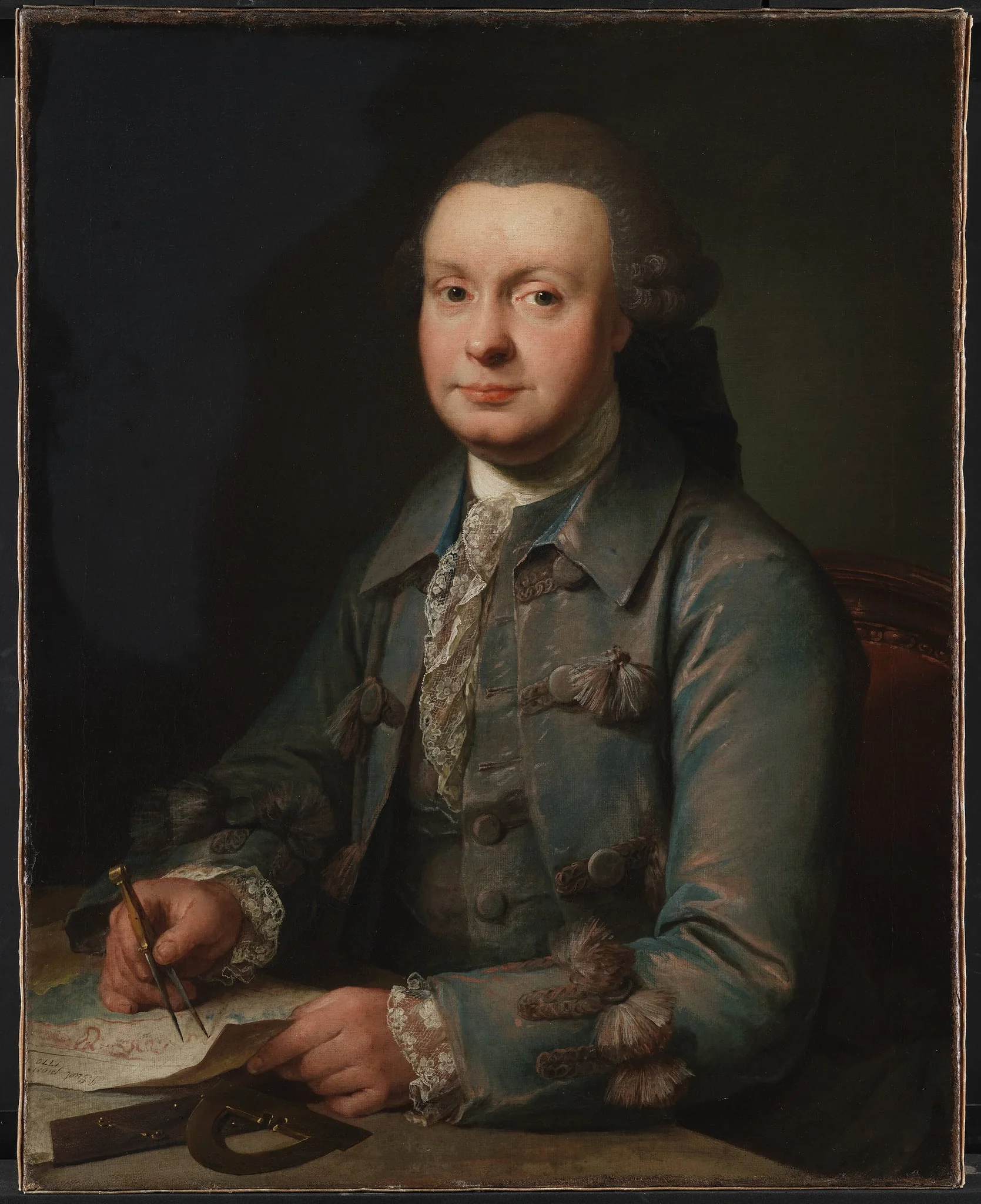 Peder Rahr, købmand i Ribe, by Unknown, 1770