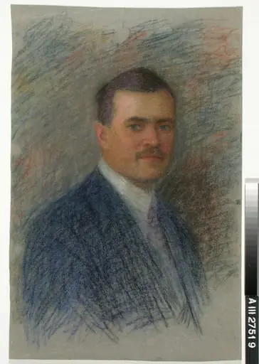 Miehen muotokuva, harjoitelma