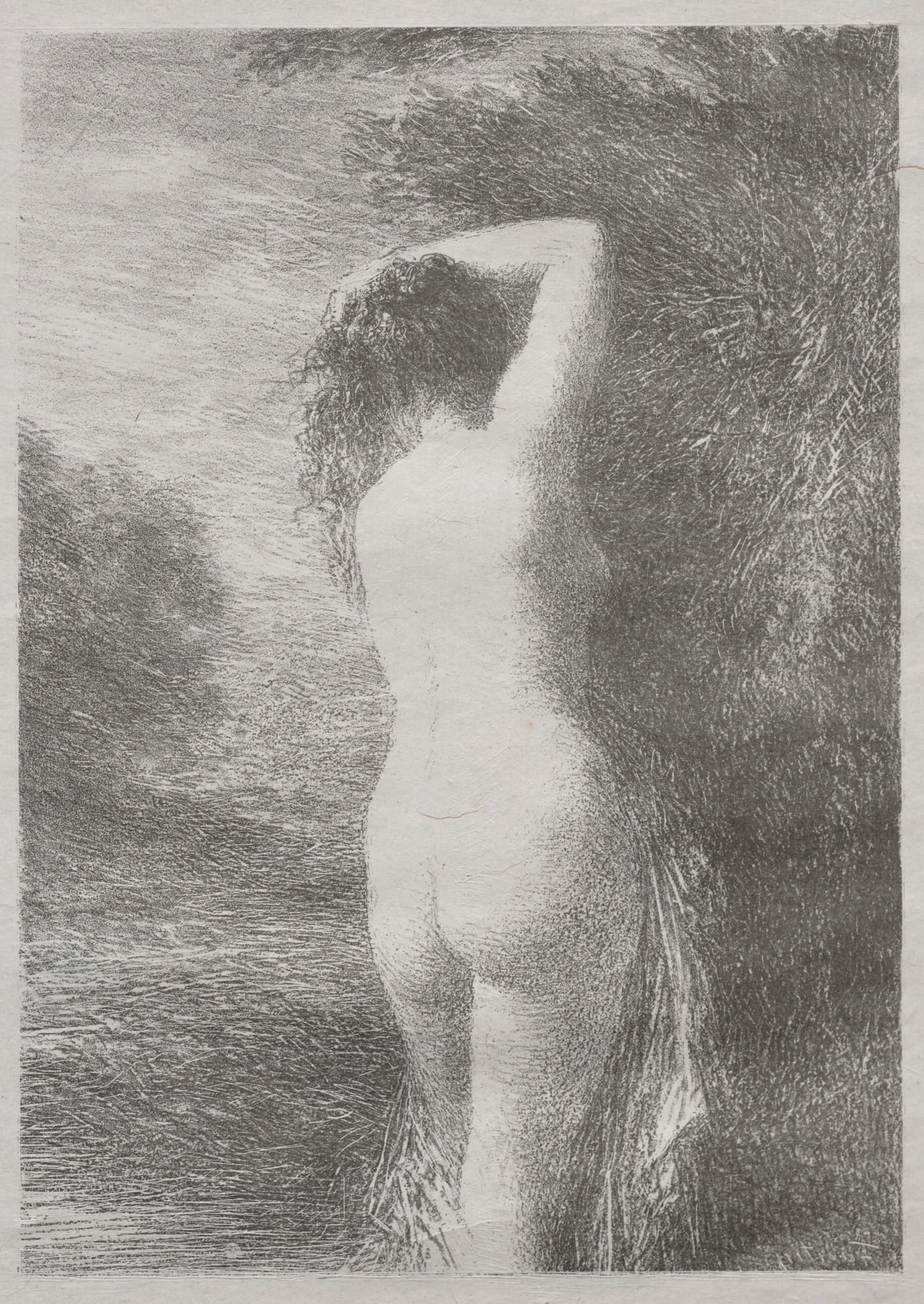 Bather Standing, by Henri Fantin-Latour, 1899