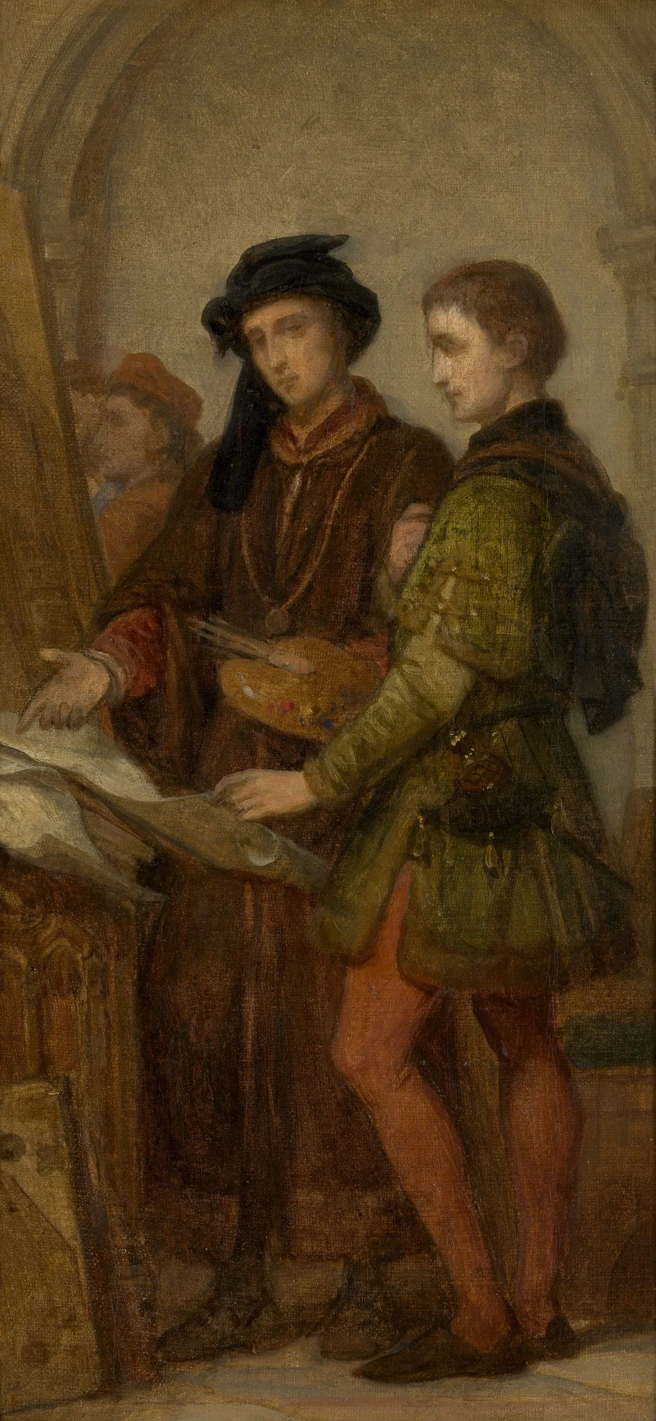 The Painters Jan van Eyck and Rogier van der Weyden