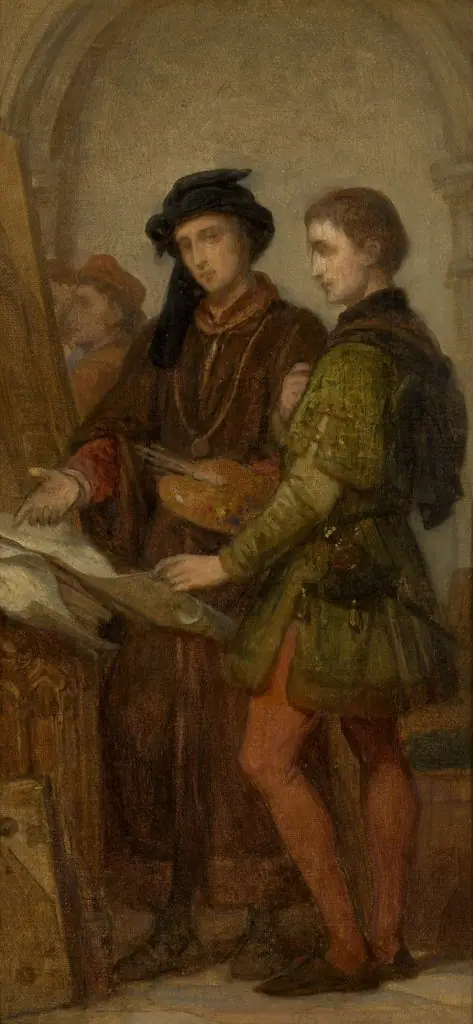 The Painters Jan van Eyck and Rogier van der Weyden