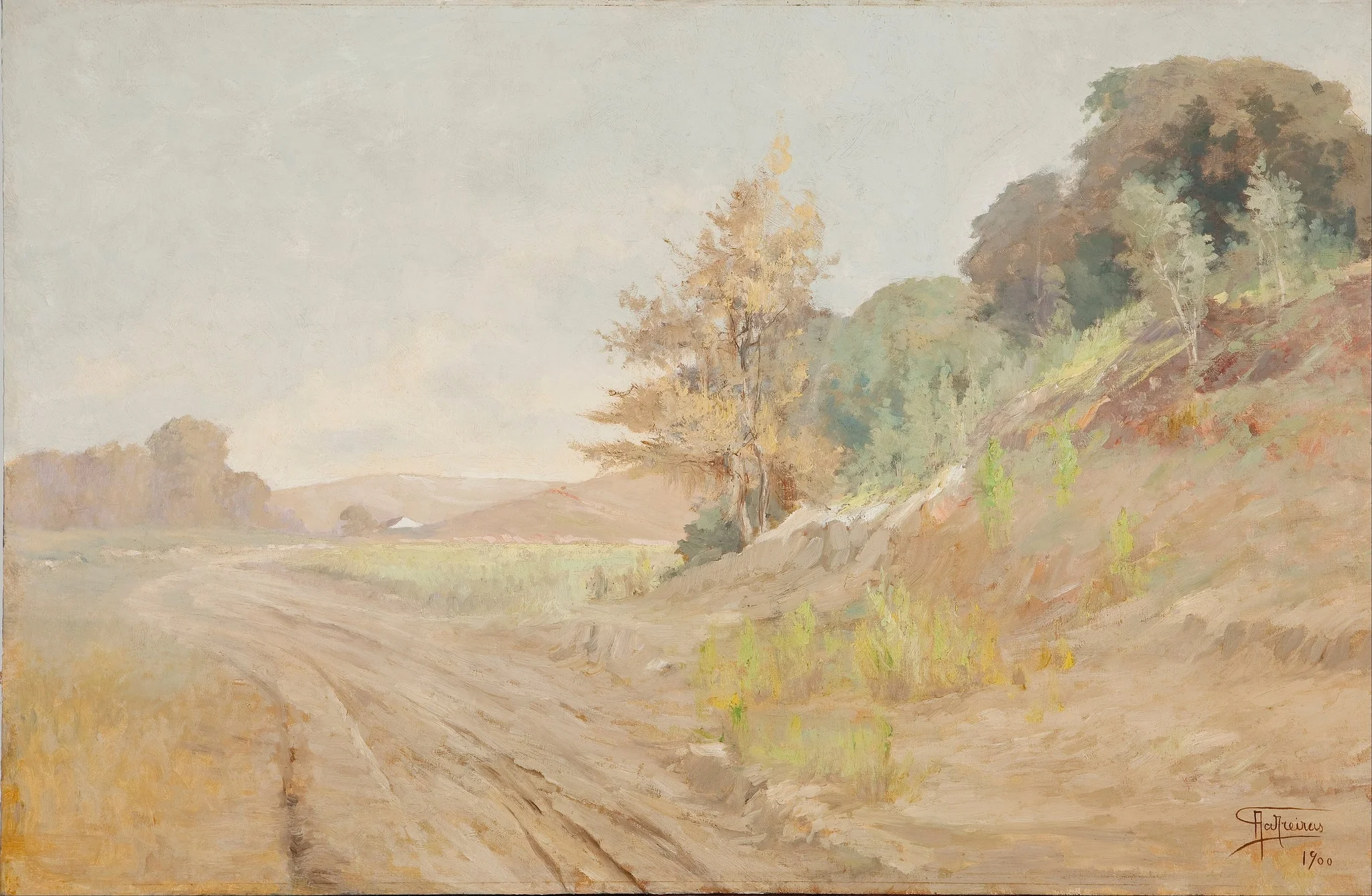 Hazy Day, by Antônio Parreiras, oil, 1900