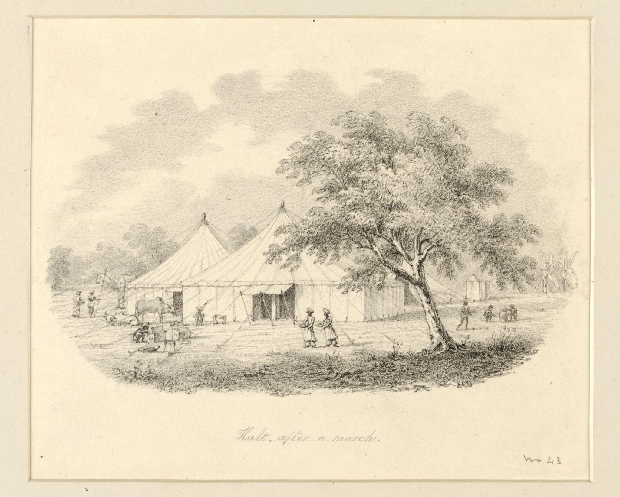 Halt after a March