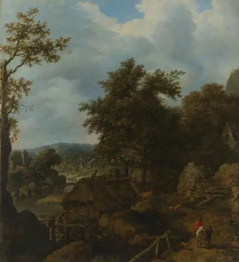 Swedish Landscape with a Water Mill