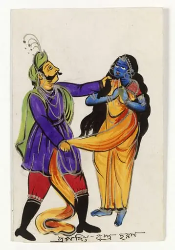 Duhshashana and Draupadi
