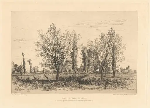 Dans les Champs de Cenon