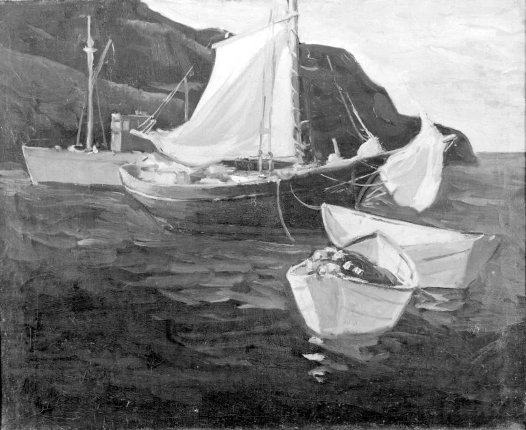 Fishing Boats, Monhegan