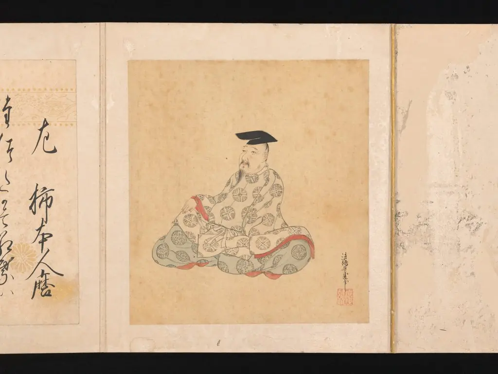 Portraits and Poems of the Thirty-six Poetic Immortals (Sanjūrokkasen)