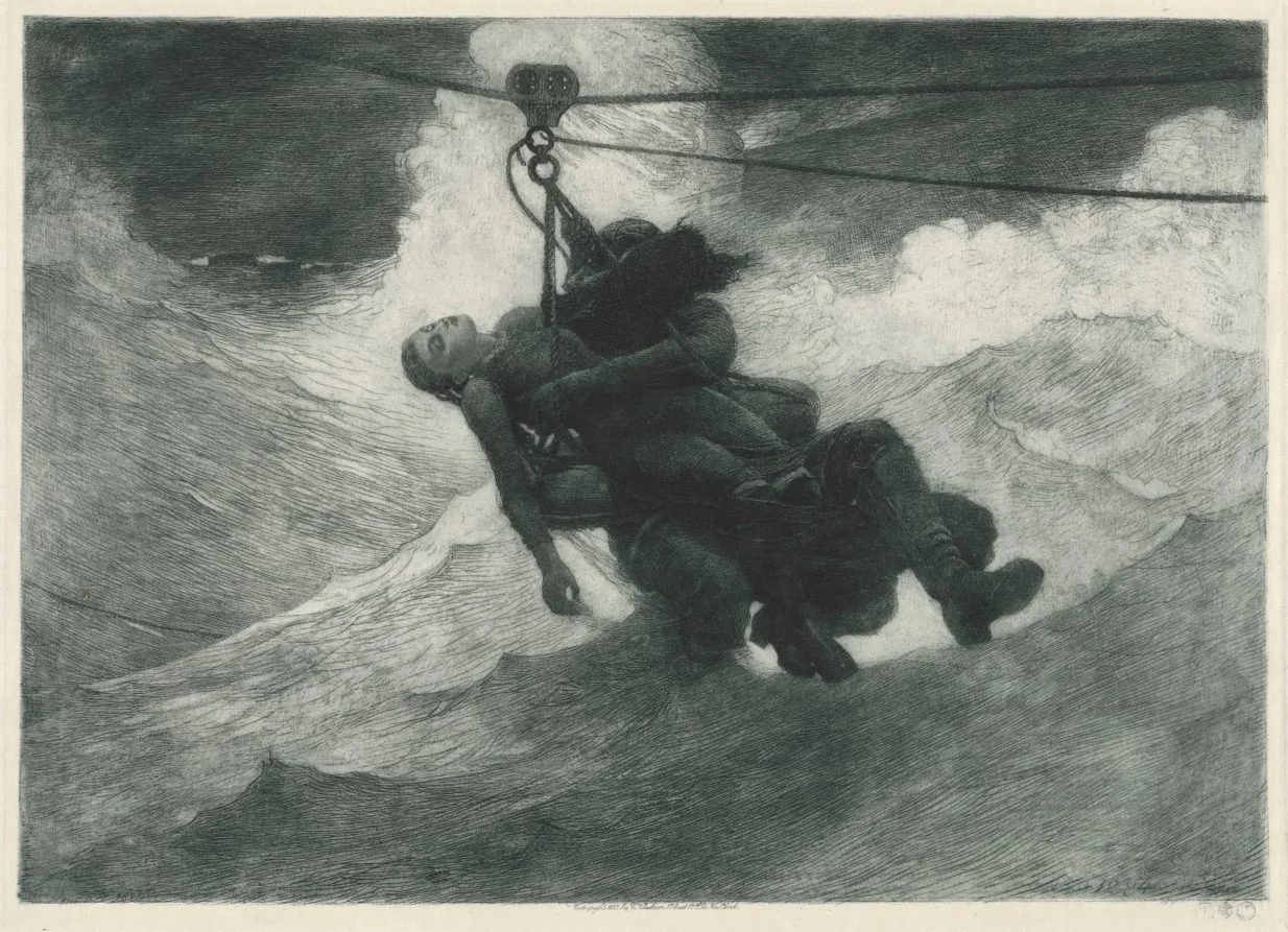 The Life Line, by Winslow Homer, 1884