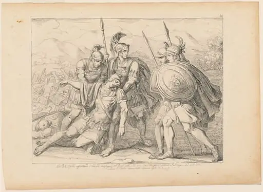 The Death of Lausus