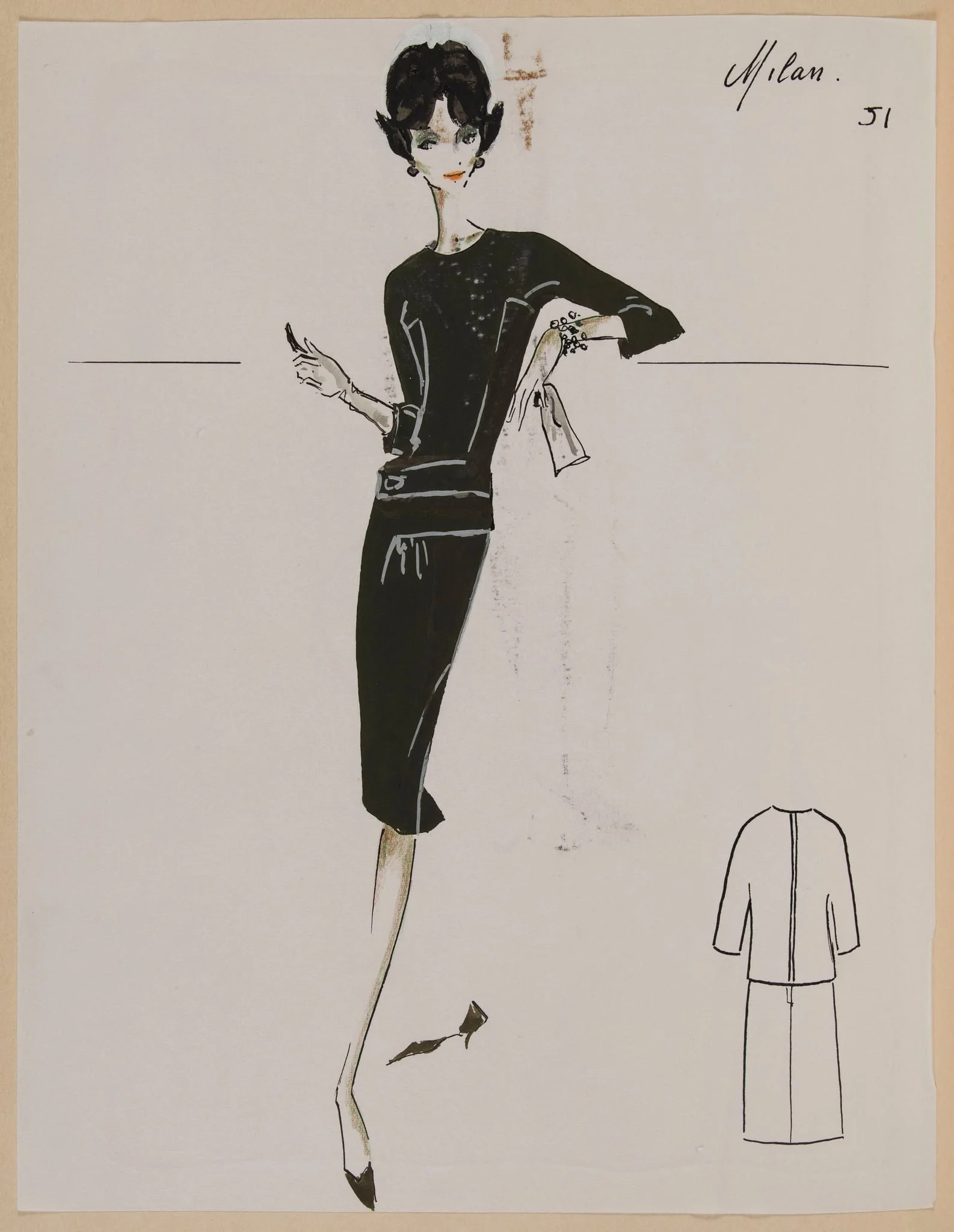 Milan, by Carven, 1960