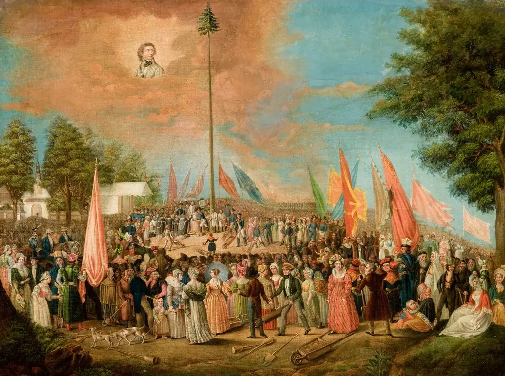 Raising of the Kościuszko Mound