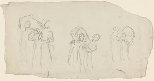 Three Groups of Dancers