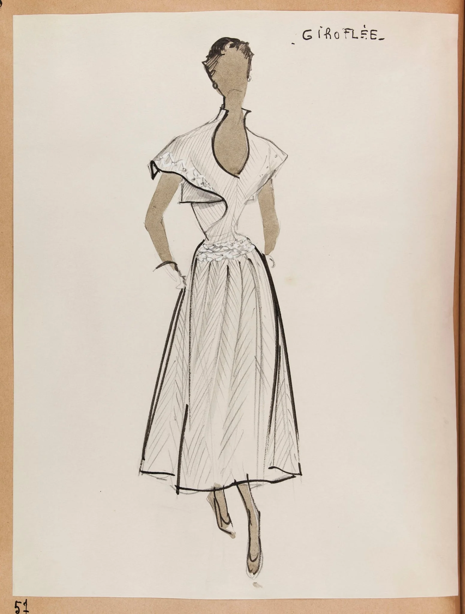 Girolée, by Marie-Louise Carven, 1951
