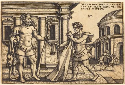 Lichas Presenting Nessus' Tunic to Hercules