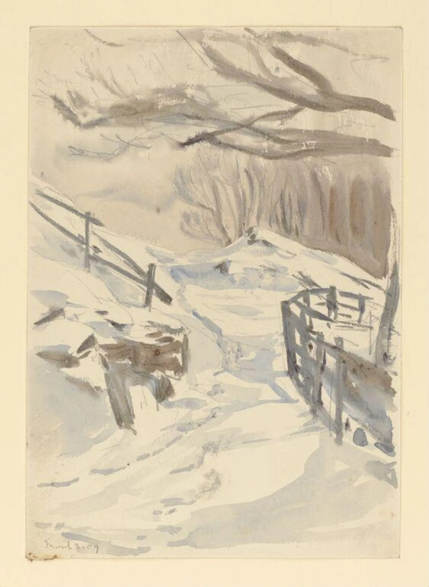 Snowy landscape