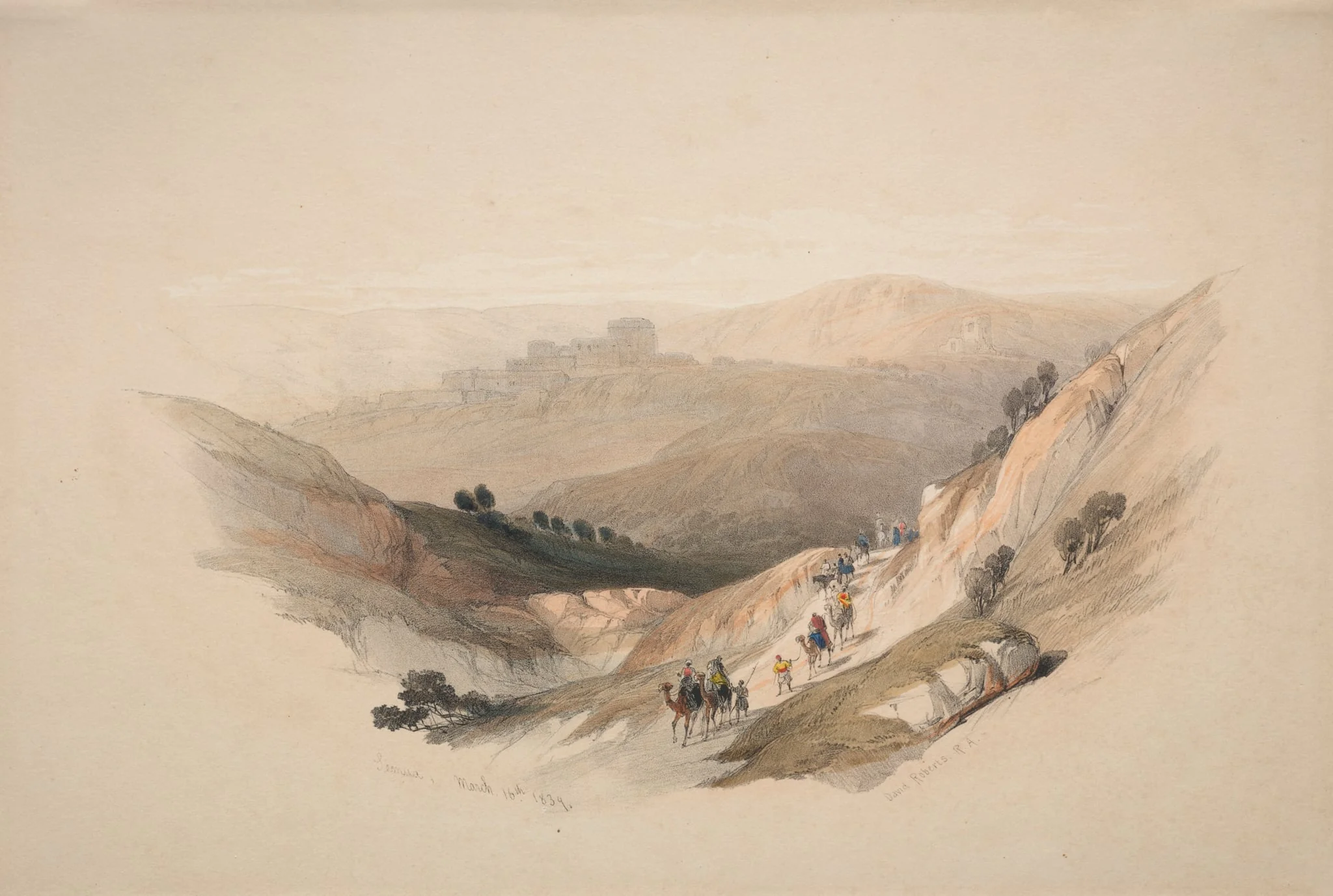 Semua, by David Roberts, 1839