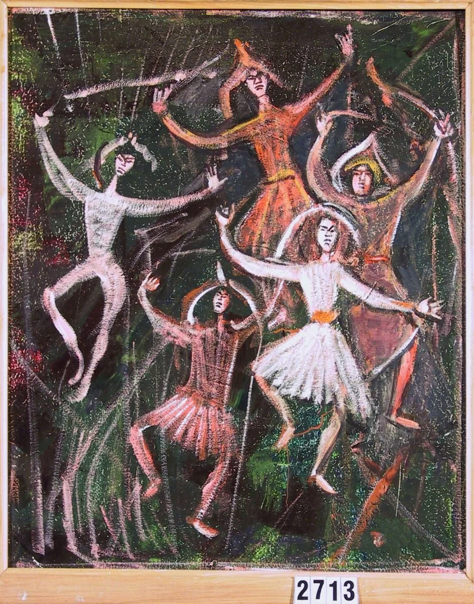 Dans, by Magdalena Rădulescu, unspecified, 1952
