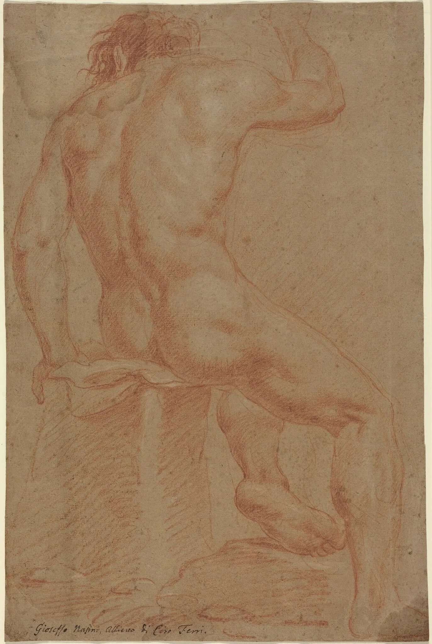 Nude Male Figure [recto]