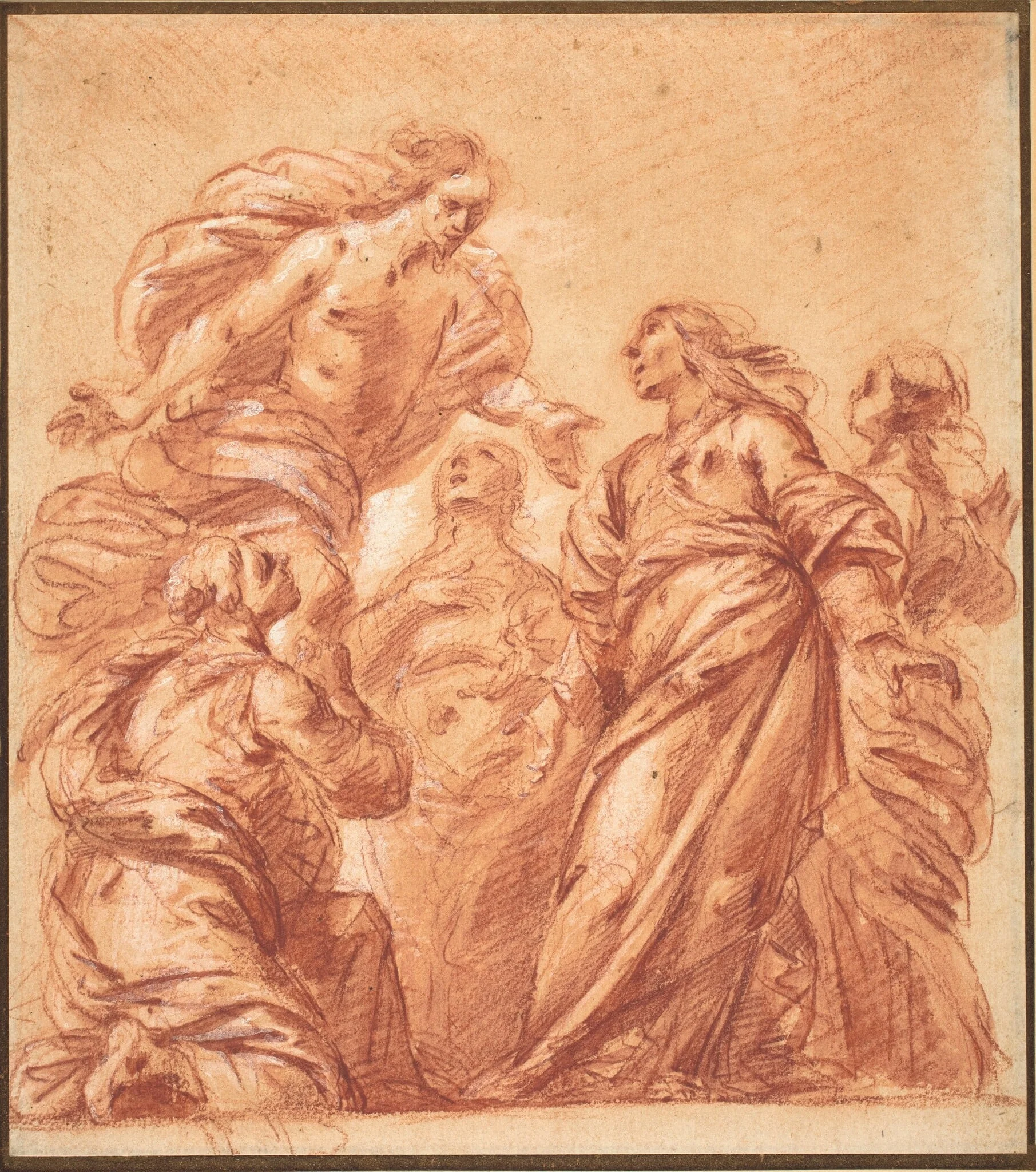 The Women at the Sepulchre with Christ of the Noli me Tangere