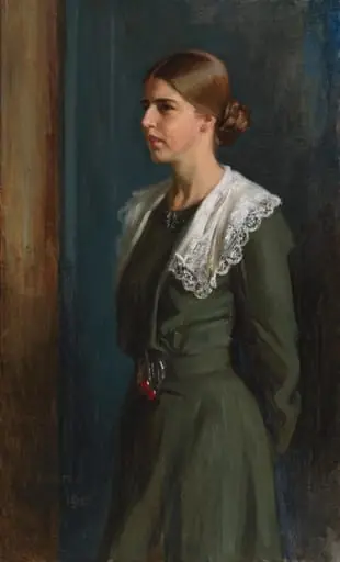 Mrs. Michaela Pooleyn (o.s. Krohn) muotokuva