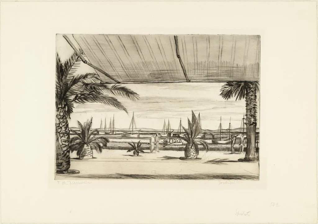 Untitled, by Franz Maria Jansen, ink, 1929