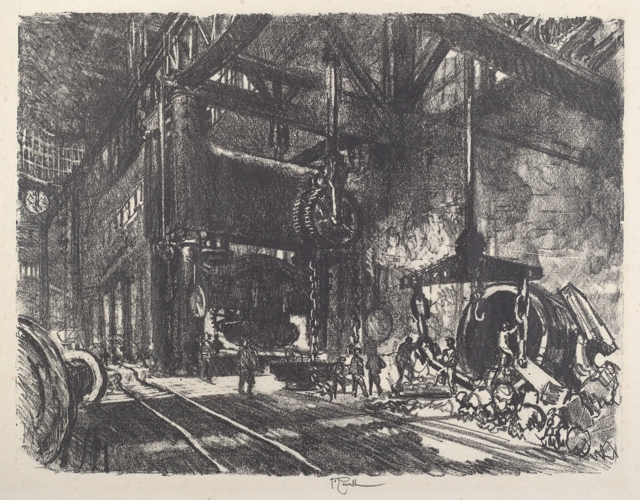 In the Land of Brobdingnag, the Armour Plate Bending Press