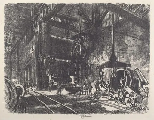 In the Land of Brobdingnag, the Armour Plate Bending Press