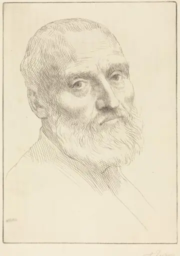 Study for Head of a Man (Etude de tete d'homme)