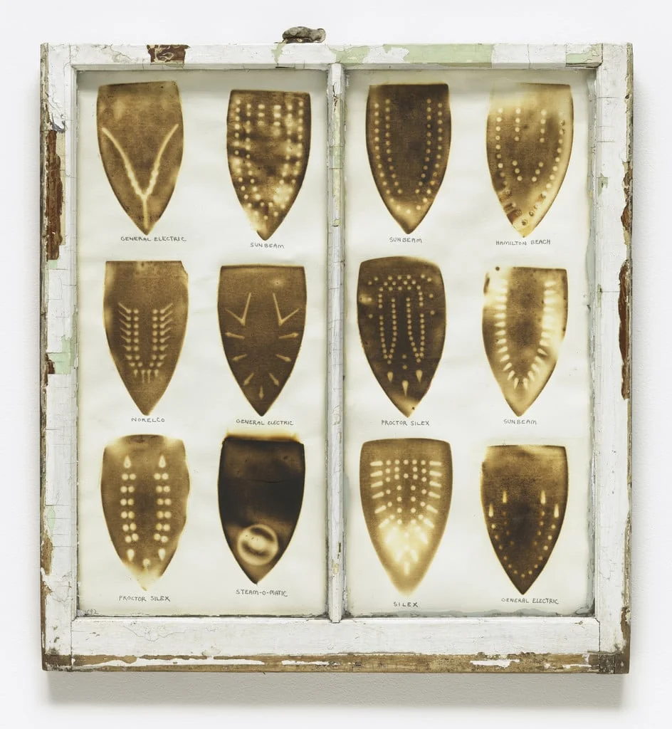 Untitled, by Willie Cole, graphite, 1992