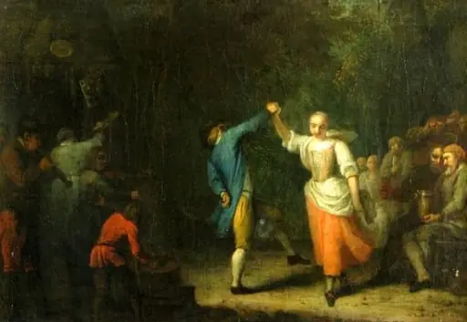 Pereche dansând