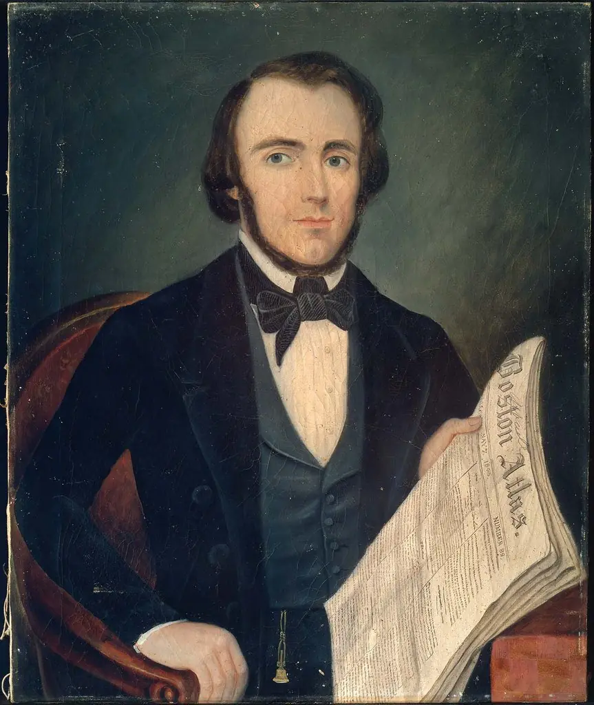 Portrait of a Man with Boston "Atlas"